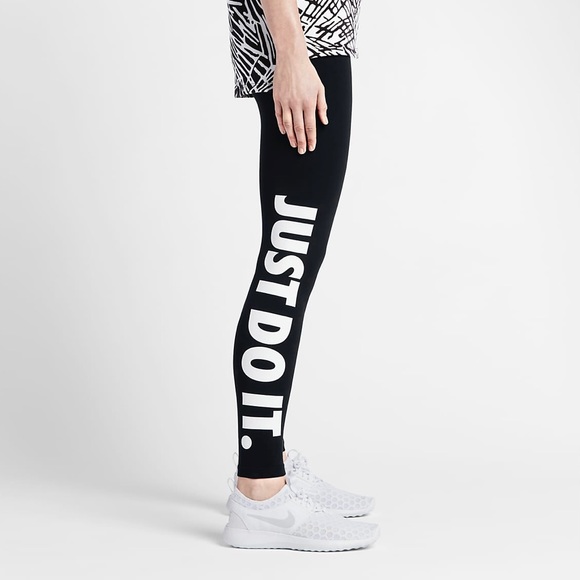 SOLD Nike Just Do It Leggings - Picture 1 of 7